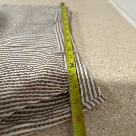 A new Day Chino Striped Textured Shorts Size 4 Cotton - Picture 11 of 15